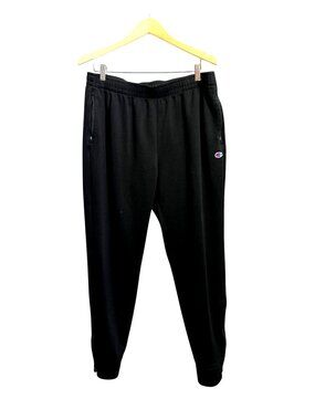 Champion Mens Black Jogger Sweatpants XL/EG